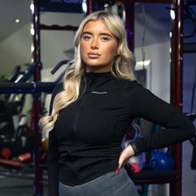 Load image into Gallery viewer, Everyday Core Flex Zip Up Jacket | Black