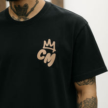 Load image into Gallery viewer, Crown Oversized T-Shirt | Black