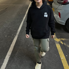 Load image into Gallery viewer, Kids Graffiti Crown Hoodie | Black