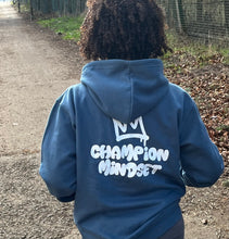Load image into Gallery viewer, Kids Graffiti Crown Hoodie | Blue