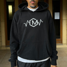 Load image into Gallery viewer, Vital Signature Logo Hoodie | Black