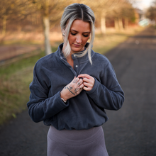 Load image into Gallery viewer, Champion Mindset Cropped Fleece | Charcoal