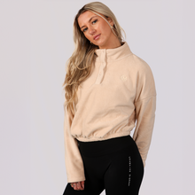Load image into Gallery viewer, Champion Mindset Cropped Fleece | Nude