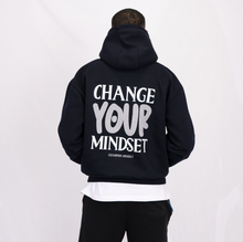 Load image into Gallery viewer, Change Your Mindset Hoodie | New French Navy