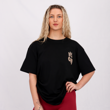 Load image into Gallery viewer, Crown Oversized T-Shirt | Black