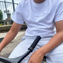 Load image into Gallery viewer, Champion Mindset Kids Classic T-Shirt - White