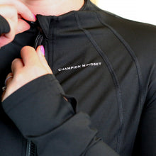 Load image into Gallery viewer, Everyday Core Flex Zip Up Jacket | Black