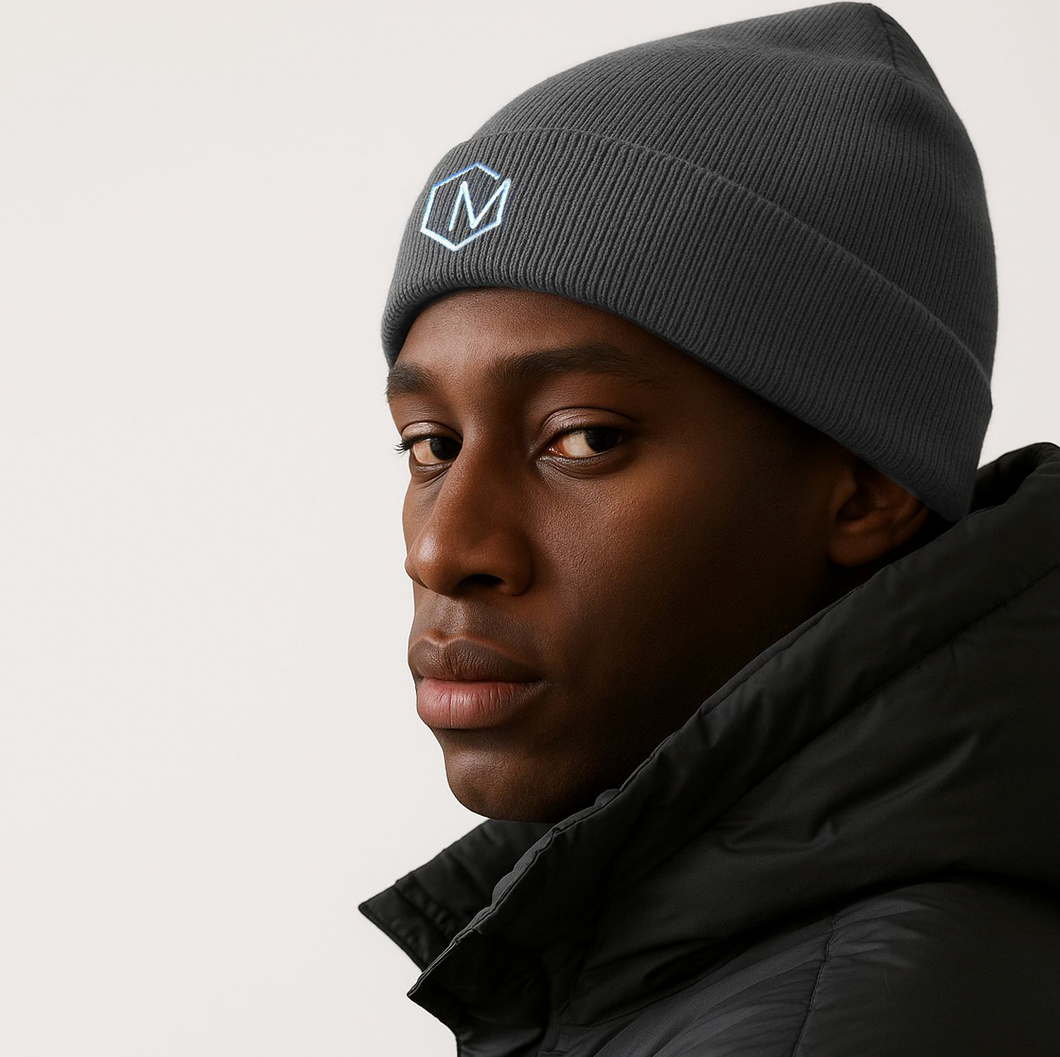 Signature Logo Beanie | Grey
