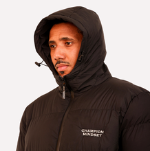 Load image into Gallery viewer, Champion Mindset Grounded Essentials Winter Jacket | Black
