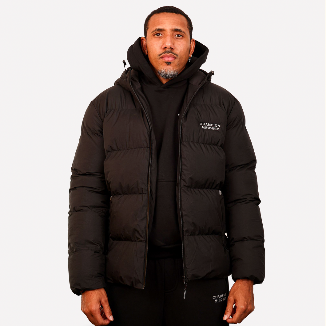 Champion Mindset Grounded Essentials Winter Jacket | Black