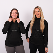 Load image into Gallery viewer, Champion Mindset Long Sleeve Performance 1/4 Zip | Black / Black

