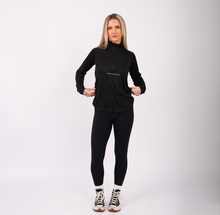 Load image into Gallery viewer, Champion Mindset Long Sleeve Performance 1/4 Zip | Black / Black
