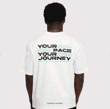Load image into Gallery viewer, Your Journey Hybrid Tee | White

