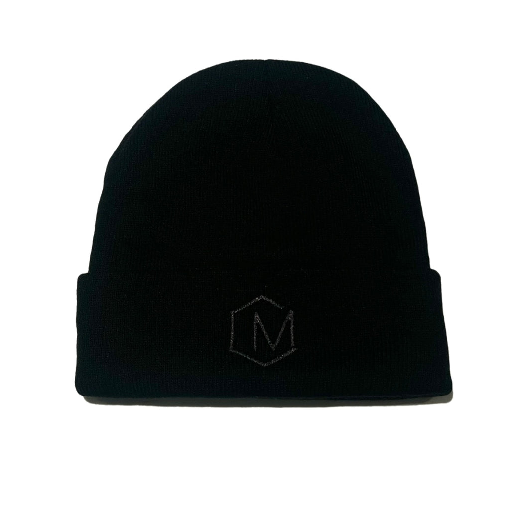 Signature Logo Beanie | Black